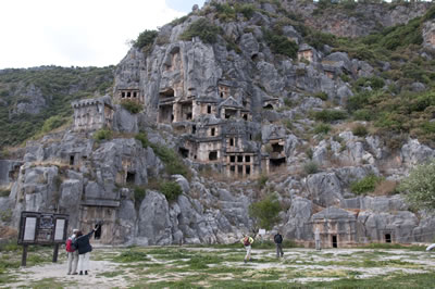 Lykische Gräber bei Demre (Myra)